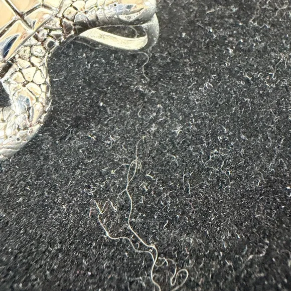 Silver Vintage SeaTurtle Figurine /Pendant”Good Luck Charm “ - Picture 5 of 7